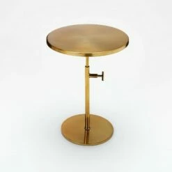 Threshold Designed W/Studio McGee Adjustable Brass Accent Table - Threshold™ designed with Studio McGee -Side Tables Sales unnamed file 1035