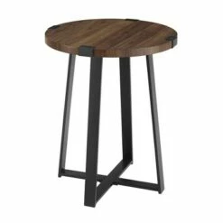 Wrightson Urban Industrial Faux Wrap Leg Round Side Table - Saracina Home Gray Wash 16 Wrightson Urban Industrial Faux Wrap Leg Round Side Table - Saracina Home Gray Wash -Side Tables Sales unnamed file 1084