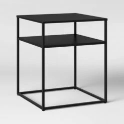 Glasgow Metal End Table - Project 62™ White -Side Tables Sales unnamed file 1093