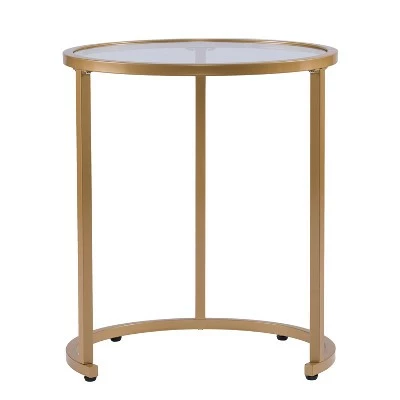 Set of 2 Emma Glam Nesting Side Table Gold - Aiden Lane 3 Set of 2 Emma Glam Nesting Side Table Gold - Aiden Lane
