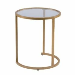 Set of 2 Emma Glam Nesting Side Table Gold - Aiden Lane 12 Set of 2 Emma Glam Nesting Side Table Gold - Aiden Lane -Side Tables Sales unnamed file 112