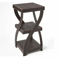 The Lakeside Collection Lakeside Twisted Side Table - Modern Accent Table with Distressed Finish -Side Tables Sales unnamed file 1203