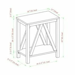 Taylen A Frame Farmhouse Open Storage Side Table - Saracina Home Rustic Oak 14 Taylen A Frame Farmhouse Open Storage Side Table - Saracina Home Rustic Oak -Side Tables Sales unnamed file 1269