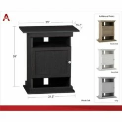 10-20 Gallon Aquarium Stand - Flipper Black -Side Tables Sales unnamed file 1358