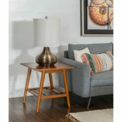 Charlotte End Table Brown - Linon -Side Tables Sales unnamed file 1389
