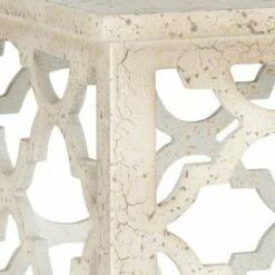 Lonny End Table - Safavieh White -Side Tables Sales unnamed file 1401