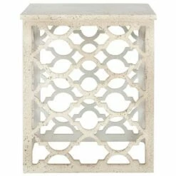 Lonny End Table - Safavieh White -Side Tables Sales unnamed file 1402