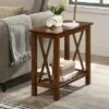 Pluff 1 Shelf Side Table - HOMES: Inside + Out Brown -Side Tables Sales unnamed file 1404