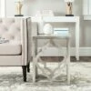 Ambroso End Table - Safavieh Silver