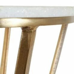 Decor Therapy Marble Topped Side Table White - Décor Therpay 9 Decor Therapy Marble Topped Side Table White - Décor Therpay -Side Tables Sales unnamed file 1517