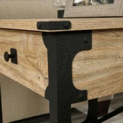 Steel River Side Table Distressed Brown - Sauder -Side Tables Sales unnamed file 1535