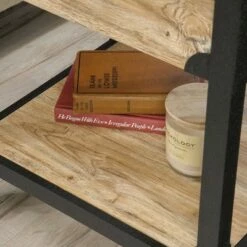 Steel River Side Table Distressed Brown - Sauder -Side Tables Sales unnamed file 1536