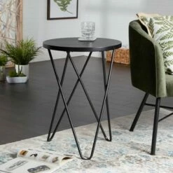 Hairpin Leg Side Table with Wood Top - Decor Therapy White/gold 13 Hairpin Leg Side Table with Wood Top - Decor Therapy White/gold -Side Tables Sales unnamed file 1572