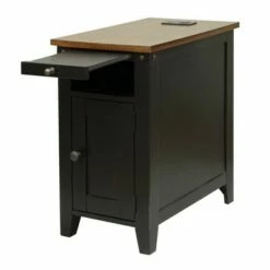 Dakota Side Table - Martin Furniture Black -Side Tables Sales unnamed file 1608