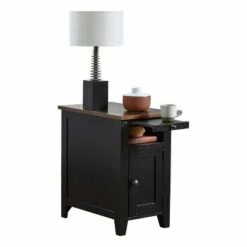 Dakota Side Table - Martin Furniture Black -Side Tables Sales unnamed file 1611