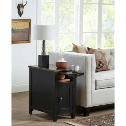 Dakota Side Table - Martin Furniture Black -Side Tables Sales unnamed file 1613