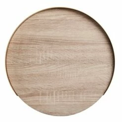 Prague Round Side Table Light Gray Oak/Gold - Safavieh -Side Tables Sales unnamed file 1623