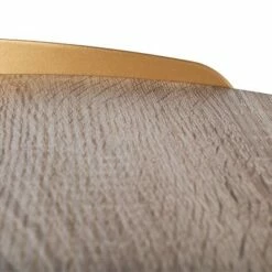 Prague Round Side Table Light Gray Oak/Gold - Safavieh -Side Tables Sales unnamed file 1625