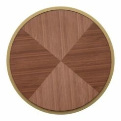 Ervyn Wood and Metal Round End Table - Inspire Q Walnut 10 Ervyn Wood and Metal Round End Table - Inspire Q Walnut -Side Tables Sales unnamed file 1628