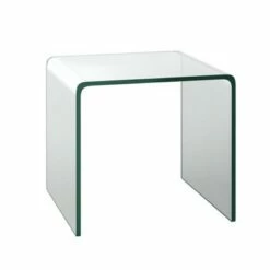 Costway Tempered Glass End Table Transparent Sofa Side Accent Table Living Room -Side Tables Sales unnamed file 1715