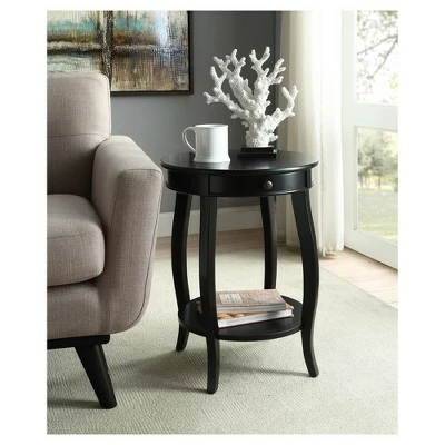 Acme Furniture Alysa Side Table - Acme Black 3 Acme Furniture Alysa Side Table - Acme Black