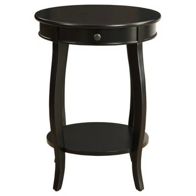 Acme Furniture Alysa Side Table - Acme Black 4 Acme Furniture Alysa Side Table - Acme Black - Image 2