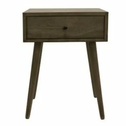 Decor Therapy Mid Century One Drawer Wood Side Table - Décor Therapy Walnut -Side Tables Sales unnamed file 1728