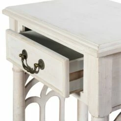 1 Drawer Side Table Distressed White - Stylecraft -Side Tables Sales unnamed file 1743