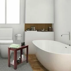 Costway Chair Side Table Coffee Sofa Wooden End Shelf Living Room Furniture Espresso -Side Tables Sales unnamed file 1749