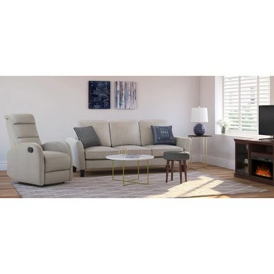 Harton C Shape Side Table - Serta White 3 Harton C Shape Side Table - Serta White