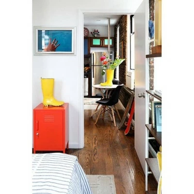 Cache Metal Locker End Table - Novogratz Mint 10 Cache Metal Locker End Table - Novogratz Mint - Image 8