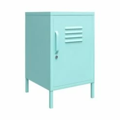 Cache Metal Locker End Table - Novogratz Mint 24 Cache Metal Locker End Table - Novogratz Mint -Side Tables Sales unnamed file 1777