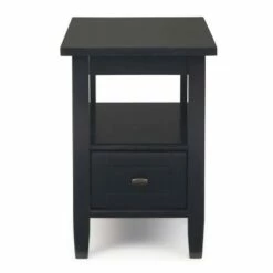 14" Norfolk Narrow Side Table - Wyndenhall Distressed Gray -Side Tables Sales unnamed file 1793