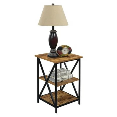 Tucson 3 Tier End Table - Breighton Home Weathered Gray 4 Tucson 3 Tier End Table - Breighton Home Weathered Gray - Image 2