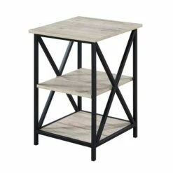 Tucson 3 Tier End Table - Breighton Home Weathered Gray 16 Tucson 3 Tier End Table - Breighton Home Weathered Gray -Side Tables Sales unnamed file 1815
