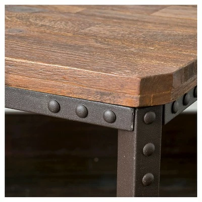Ronan Rustic End Table - Rustic - Christopher Knight Home 4 Ronan Rustic End Table - Rustic - Christopher Knight Home - Image 2