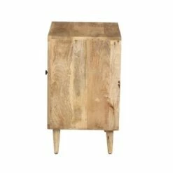 Transitional Mango Wood Side Table with Open Cubbies and Door Storage Brown - The Urban Port 11 Transitional Mango Wood Side Table with Open Cubbies and Door Storage Brown - The Urban Port -Side Tables Sales unnamed file 1887