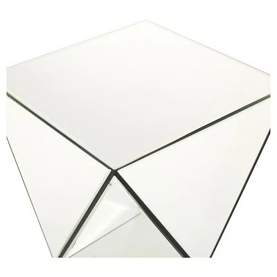 Aami Hourglass Side Table - Christopher Knight Home Silver 4 Aami Hourglass Side Table - Christopher Knight Home Silver - Image 2