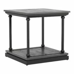 Tullymore Shelf Base End Table - miBasics Antique White/black -Side Tables Sales unnamed file 1908