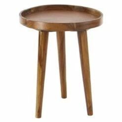 Olivia & May Set of 2 Contemporary Wood Accent Tables White - Olivia & May -Side Tables Sales unnamed file 194