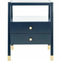 Cove 2 Drawer 1 Shelf Accent Table - Safavieh -Side Tables Sales unnamed file 1977