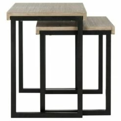 Femi End Table - Light Brown - Safavieh -Side Tables Sales unnamed file 199