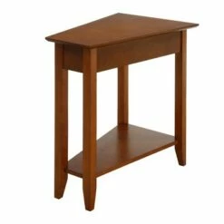 Breighton Home American Heritage Wedge End Table - Johar Furniture Cherry 16 Breighton Home American Heritage Wedge End Table - Johar Furniture Cherry -Side Tables Sales unnamed file 1994