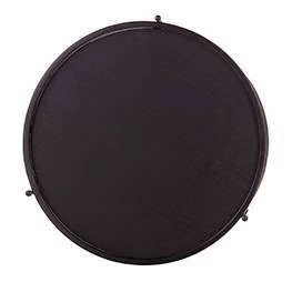 Vermicelli Round Farmhouse Style End Table Black - Aiden Lane 6 Vermicelli Round Farmhouse Style End Table Black - Aiden Lane - Image 4