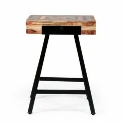 Mcmullen Handcrafted Boho Mango Wood End Table Natural/Black - Christopher Knight Home 10 Mcmullen Handcrafted Boho Mango Wood End Table Natural/Black - Christopher Knight Home -Side Tables Sales unnamed file 2129