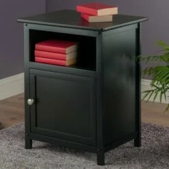 End Table - Black - Winsome -Side Tables Sales unnamed file 2135