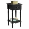 Breighton Home French Country Khloe Accent Table - Convenience Concepts Gray