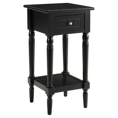 Breighton Home French Country Khloe Accent Table - Convenience Concepts Gray 5 Breighton Home French Country Khloe Accent Table - Convenience Concepts Gray - Image 3