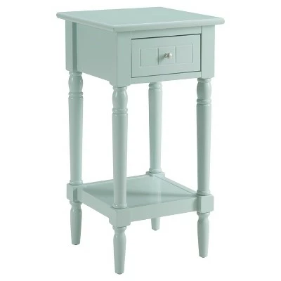 Breighton Home French Country Khloe Accent Table - Convenience Concepts Gray 8 Breighton Home French Country Khloe Accent Table - Convenience Concepts Gray - Image 6