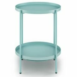 Lipton Metal End Table - WyndenHall White -Side Tables Sales unnamed file 2162